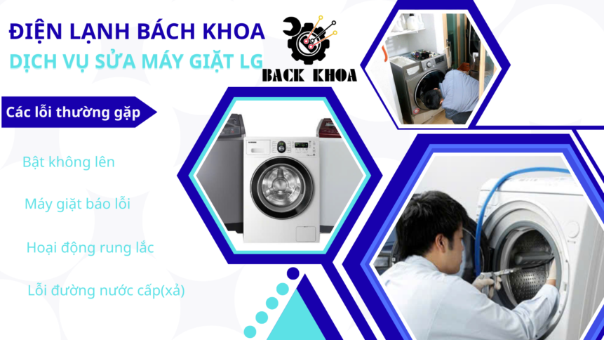 Dịch vụ sửa máy giặt LG